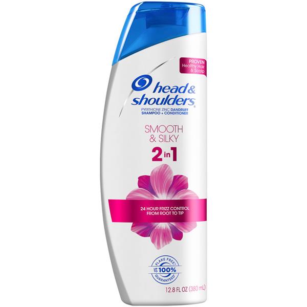 Dầu gội và xả Head &amp; Shouders Smooth &amp; Silky 2in1 380ml