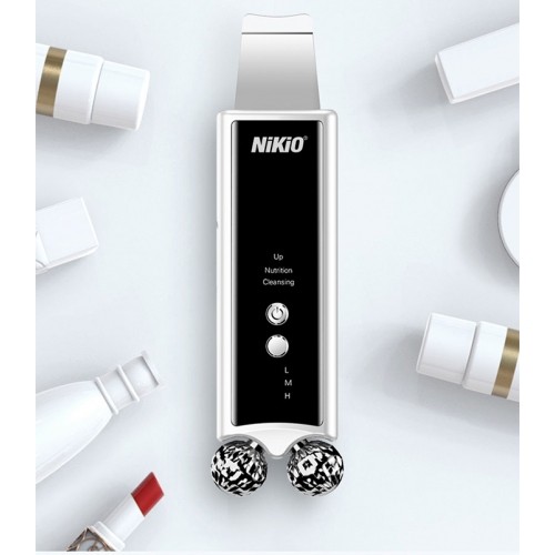 Máy Sủi Da Tẩy Tế Bào Chết Nikio NK-122 - Massage Nâng Cơ Mặt Hỗ Trợ Tạo Hình Vline, Xóa Nhăn, Chống Lão Hóa, Săn Chắc Da, Làm Sạch Da Chuyên Nghiệp
