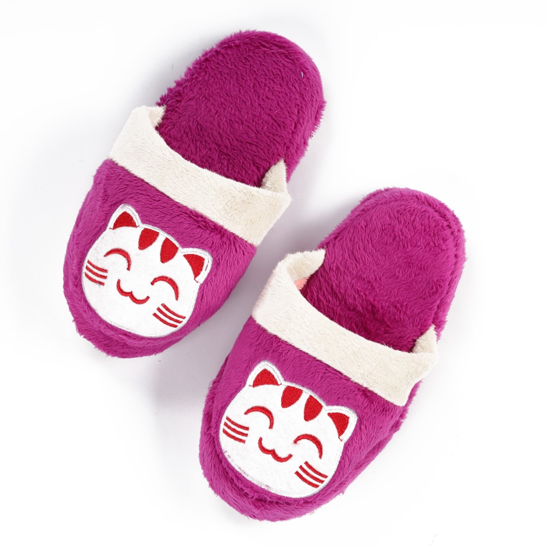 Dép đi trong nhà trẻ em Easy Life Slippers LUCKY CAT