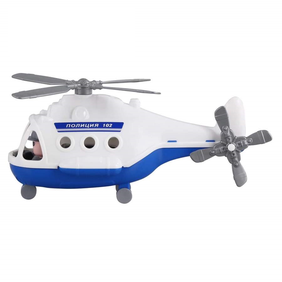 Máy bay trực thăng cảnh sát Alpha đồ chơi - Polesie Toys
