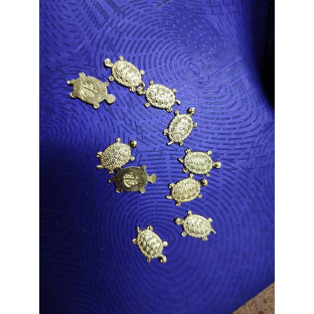 Combo 10 rùa Cầu tài lộc Rùa Vàng May Mắn Phong Thuỷ bỏ ví, hóa giải sát tinh, mang lại may mắn, trường thọ