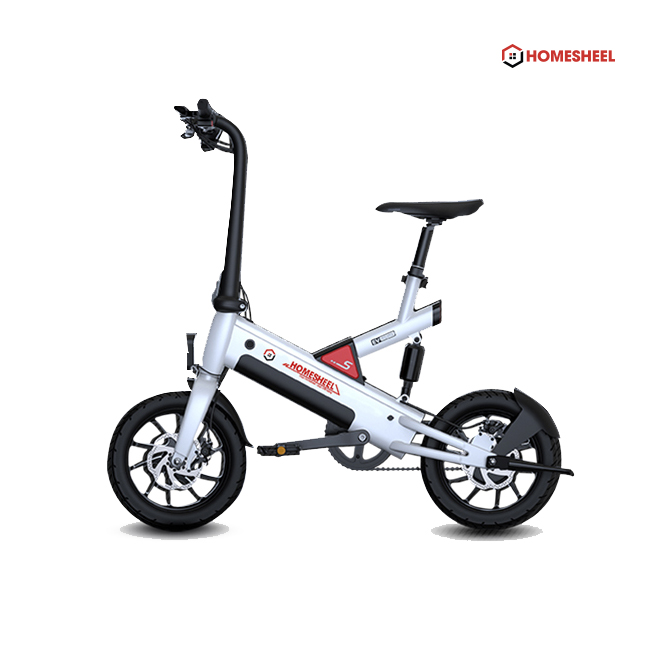 Xe điện gấp gọn độc nhất và thông minh Homesheel T6_ 10AH MÀU XANH DƯƠNG