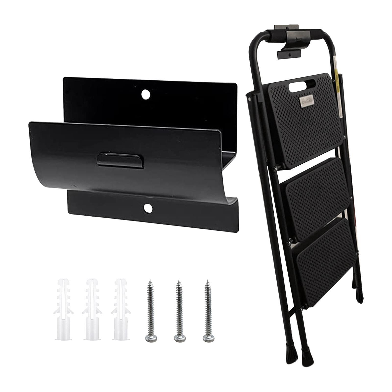 Ladder Hanger Equipment Rack Garden Tool Holder for Wall Ladders Wheelbarrow