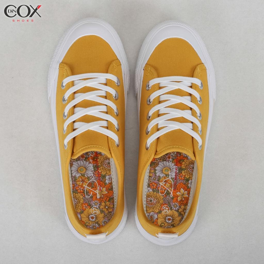 Giày Sneaker Nữ Dincox/Coxshoes C20 Yellow Sang Trọng Đơn Giản