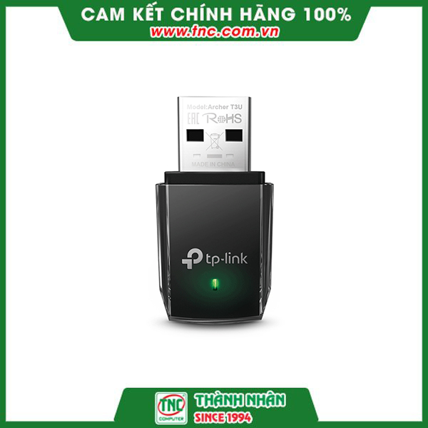 USB Wifi thu sóng TP-Link Archer T3U- Hàng chính hãng