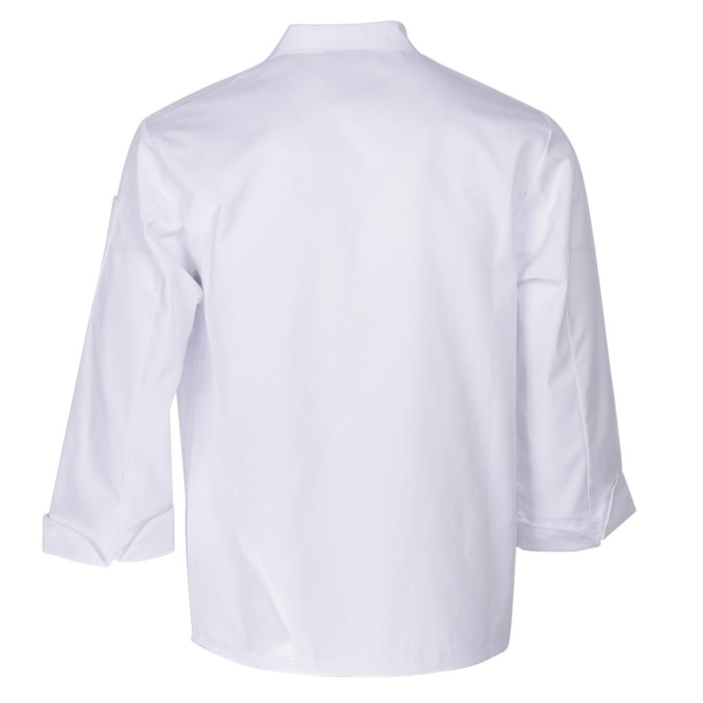 Men Women Chef Coat Hotel Jacket Cooking Uniform Restaurant Workwear