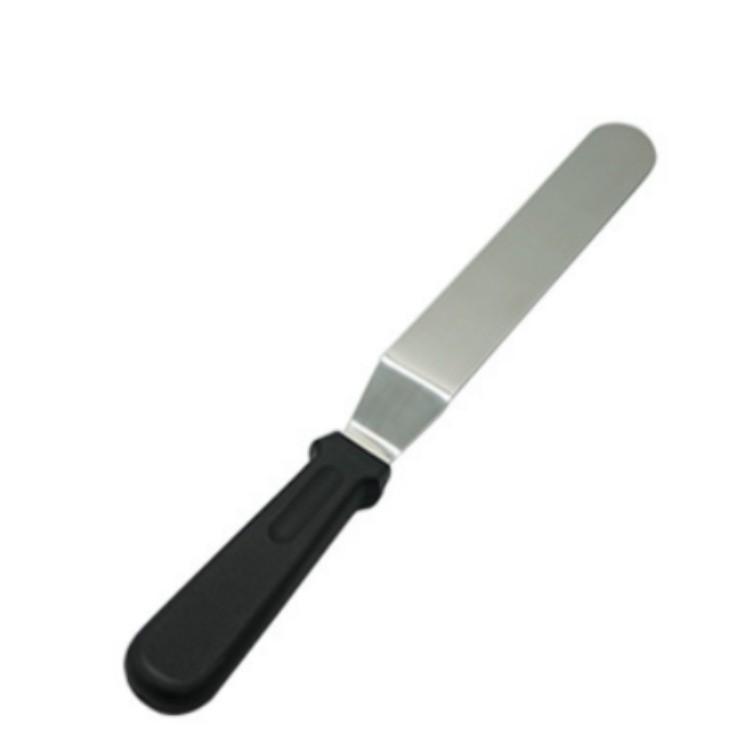 Dao Chà Láng Gập Trét Kem Phết Bánh Kem Sinh Nhật tạo hình Bông Lan Gato 27cm dạng cong DAOGAPNHUA330
