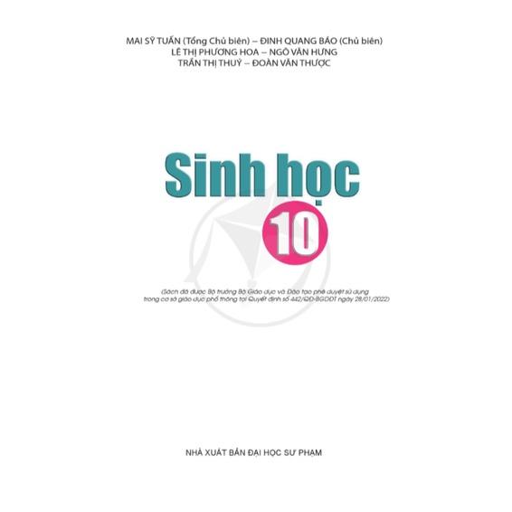 Sinh Học Lớp 10 - Cánh Diều