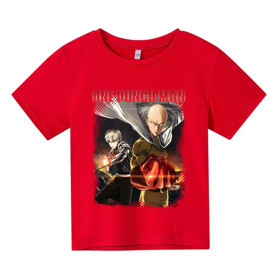 Áo thun cho bé ONE PUNCH MAN, 4 màu, có size người lớn, áo thun trẻ em Anam Store