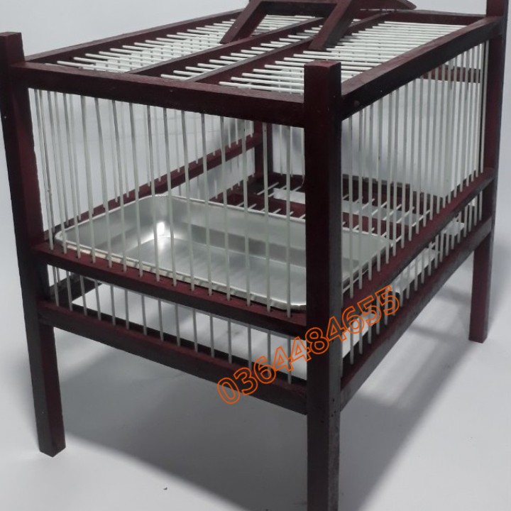 Lồng Tắm Chim Các Loại - Lồng Tắm Chào Mào - Lồng Tắm Phíp Kèm Khay Nhôm