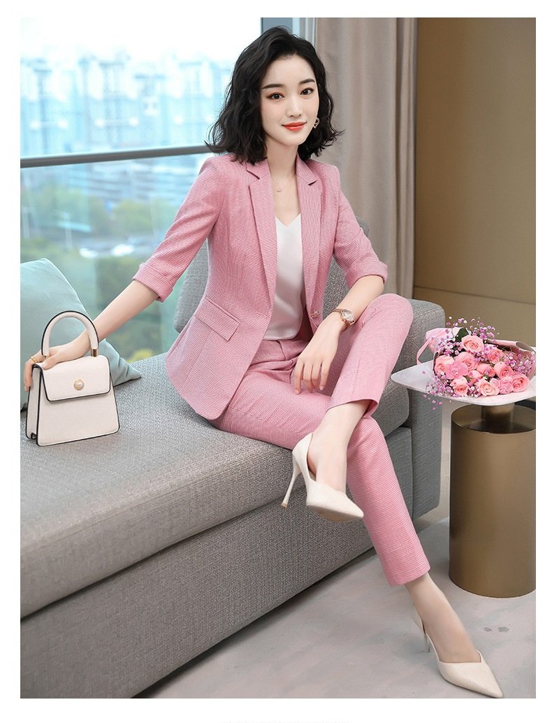 Bộ Vest Nữ Tay lỡ Công Sở