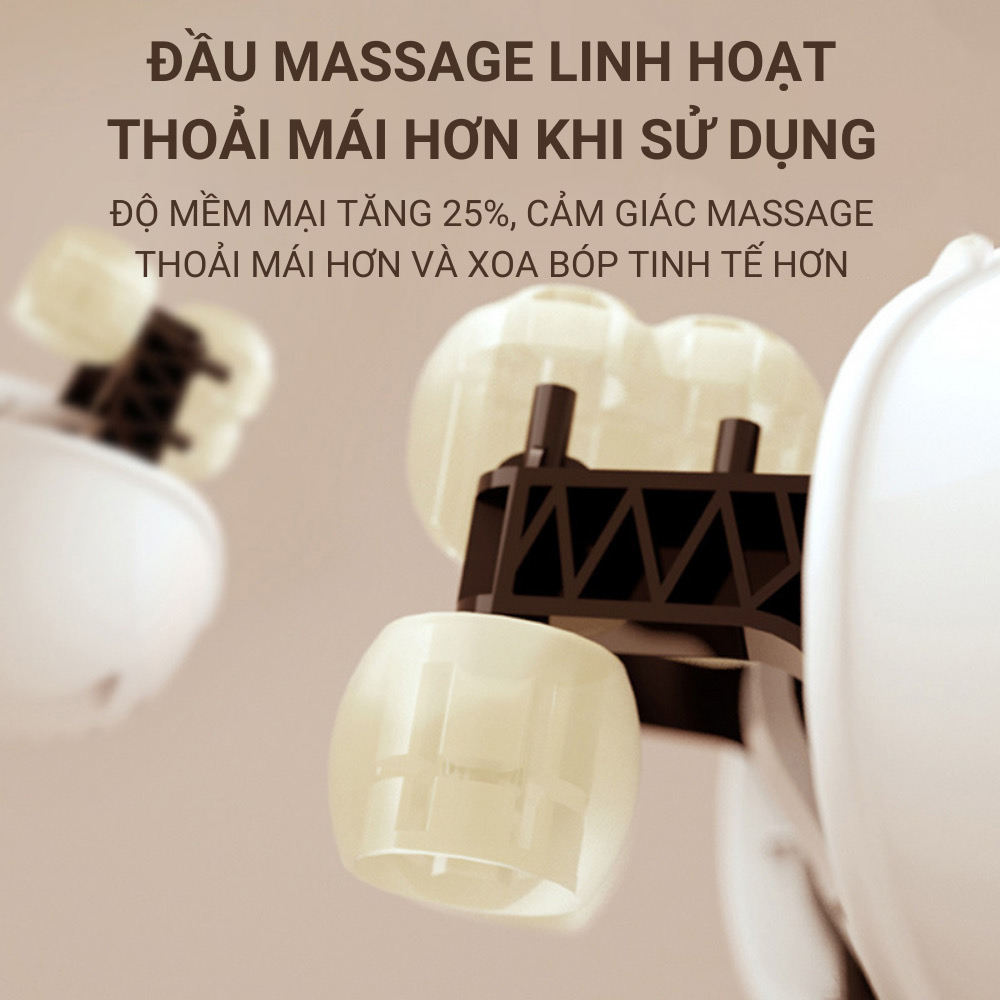 Hình ảnh Máy Massage Cổ Vai Gáy RL-20, Con Lăn Silicon Không Gây Đau - Đai Massage Đa Năng Mô Phỏng Kỹ Thuật Massage Số 8