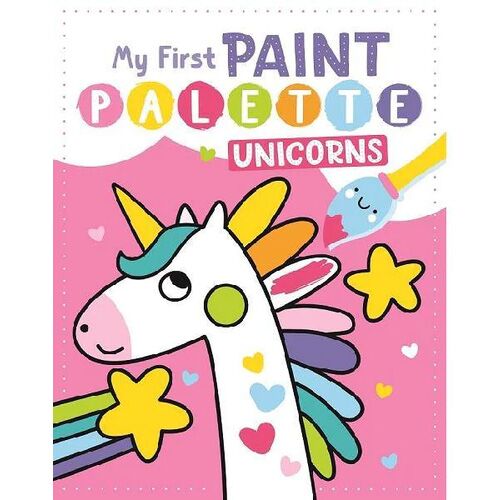 Magic Paint Pallette Activity Book - Unicorn