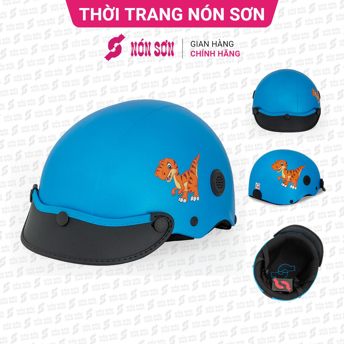 Mũ bảo hiểm nửa đầu trẻ em hoa văn chính hãng NÓN SƠN-TEA-471-107