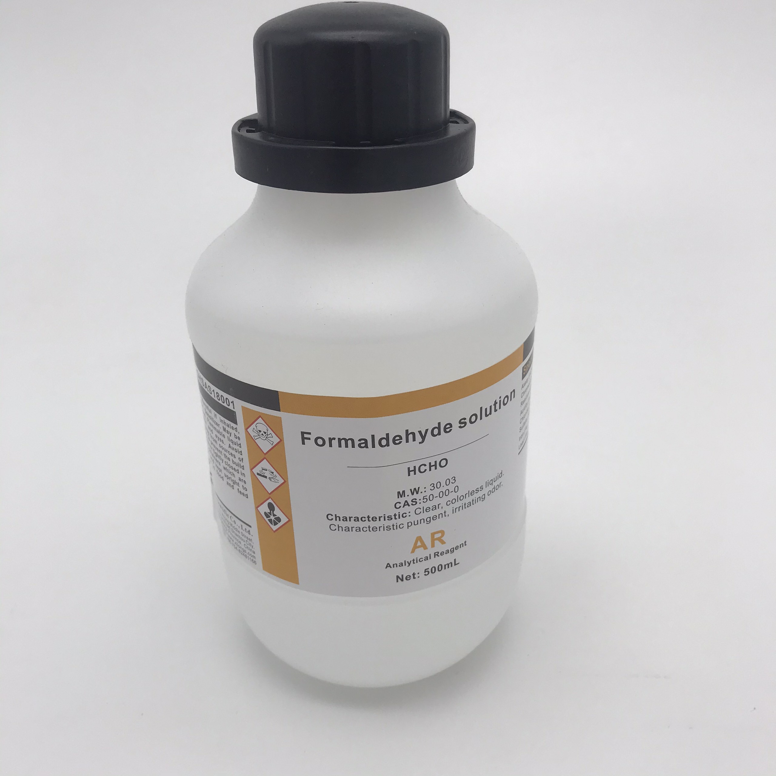 Hóa chất Formaldehyde Solution (HCHO, Chai 500ML, AR, Xilong, Cas 50-00-0)