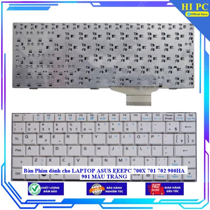 Bàn Phím dành cho LAPTOP ASUS EEEPC 700X 701 702 900HA 901 MÀU TRẮNG - Hàng Nhập Khẩu