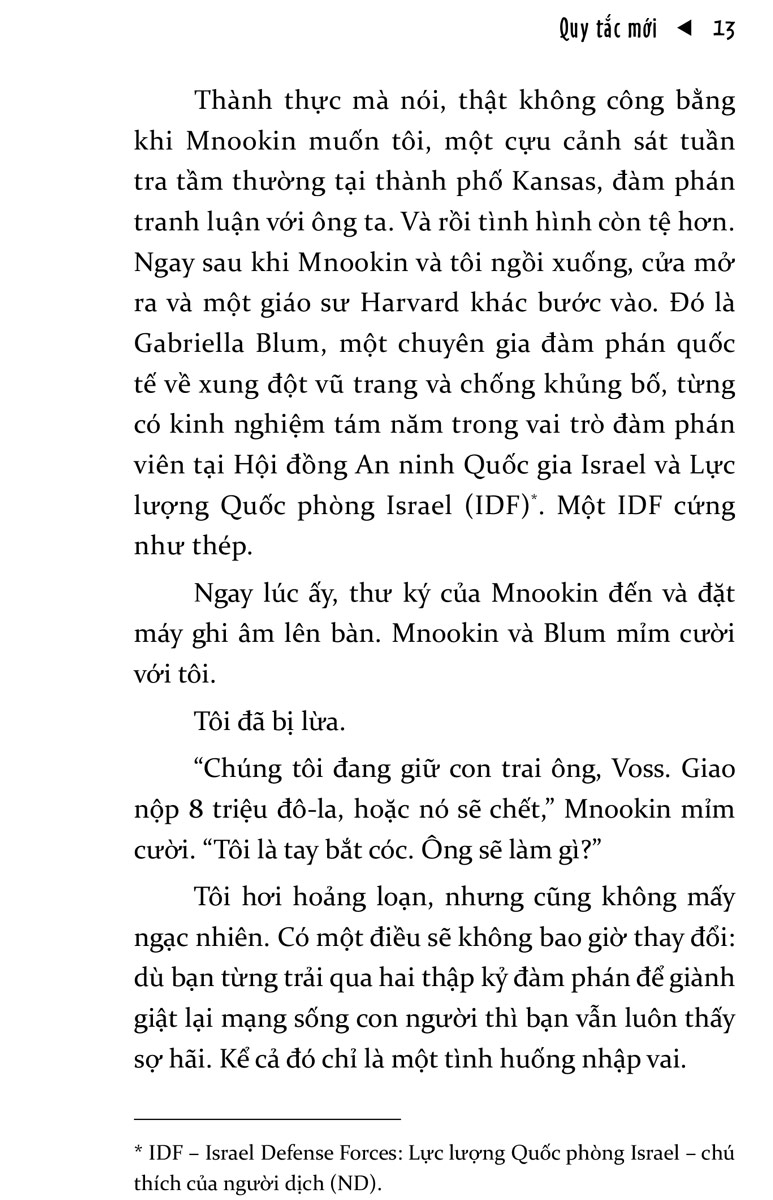 Đừng bao giờ chia đôi lợi ích trong mọi cuộc đàm phán_Al