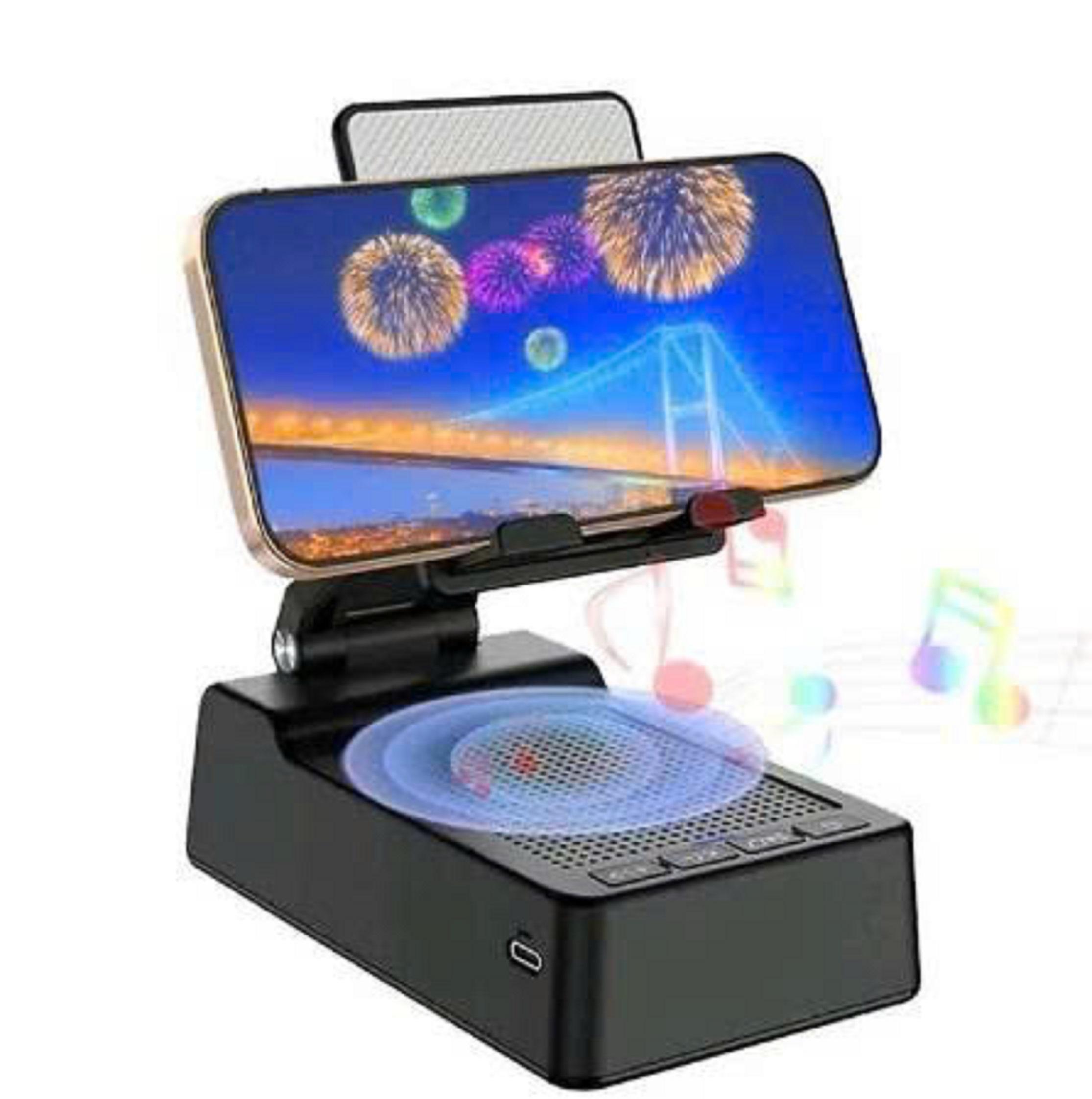 [KoSuyTu] Giá Đỡ Điện Thoại 3 Trong 1 Kèm Pin Dự Phòng &amp; Loa Bluetooth - Đa Năng Tiện Lợi Di Động Điều Chỉnh Góc 360 Độ Tương Thích Nhiều Thiết Bị