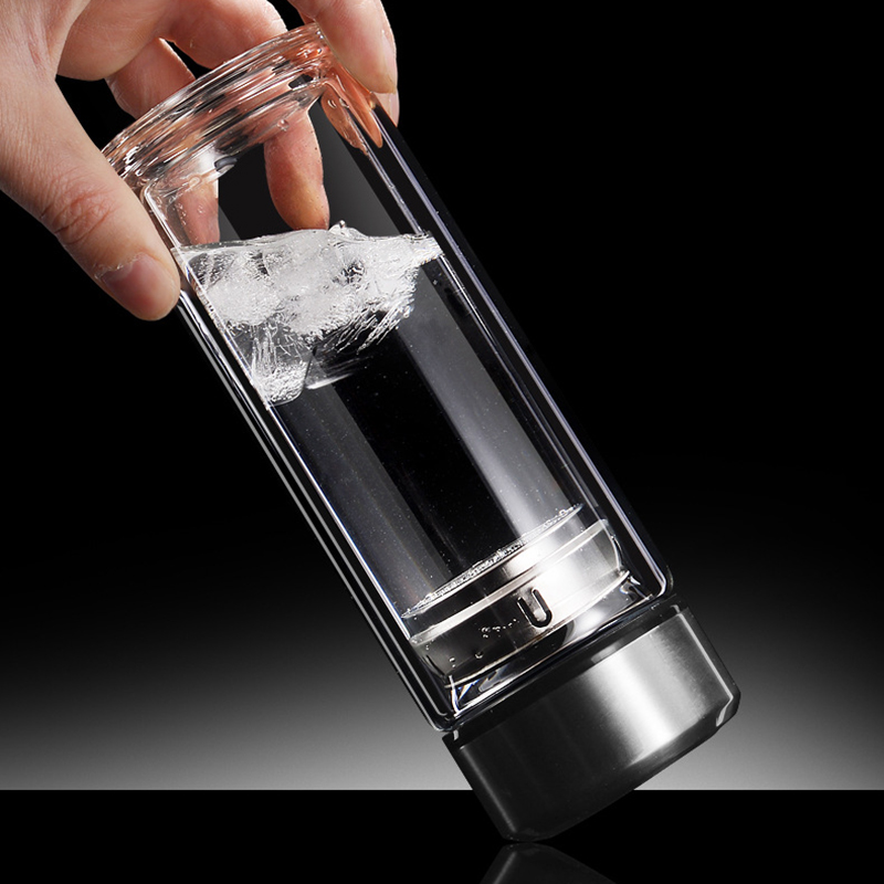 Bình Pha Trà Thủy Tinh 2 Lớp Có Lõi Lọc Inox Tiện Lợi Phong Cách Hiện Đại Quà Tặng Sang Trọng