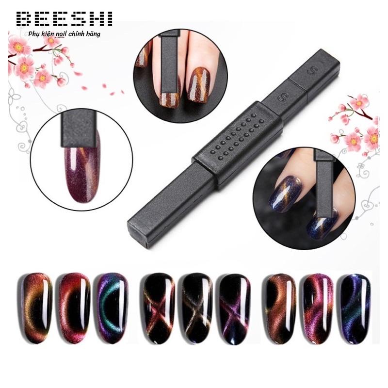 Nam châm hơ sơn gel mắt mèo 2 đầu beeshi shop nail