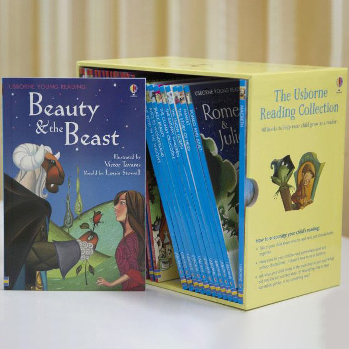 Usborne Bộ Vàng The Usborne Reading Collection - x40 book boxed set