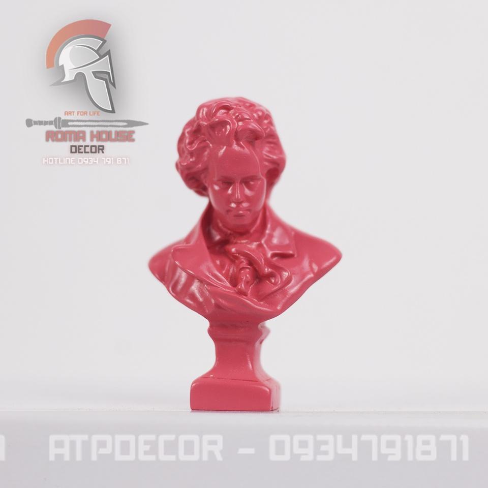 Bộ 10 đầu tượng bán thân mini trang trí chụp hình phong cách retro