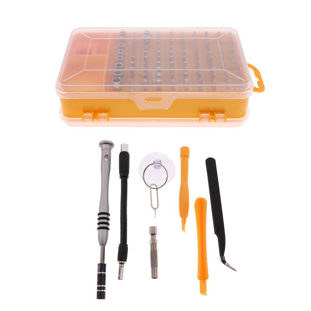 110 in 1 Multi-Bit Precision Screwdriver Tweezers for Cell Phone Repair Tool