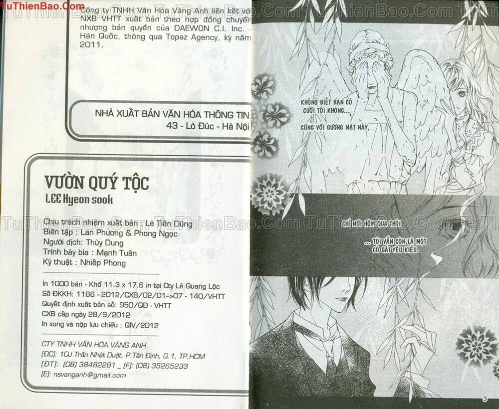 vườn quý tộc chapter 1 2