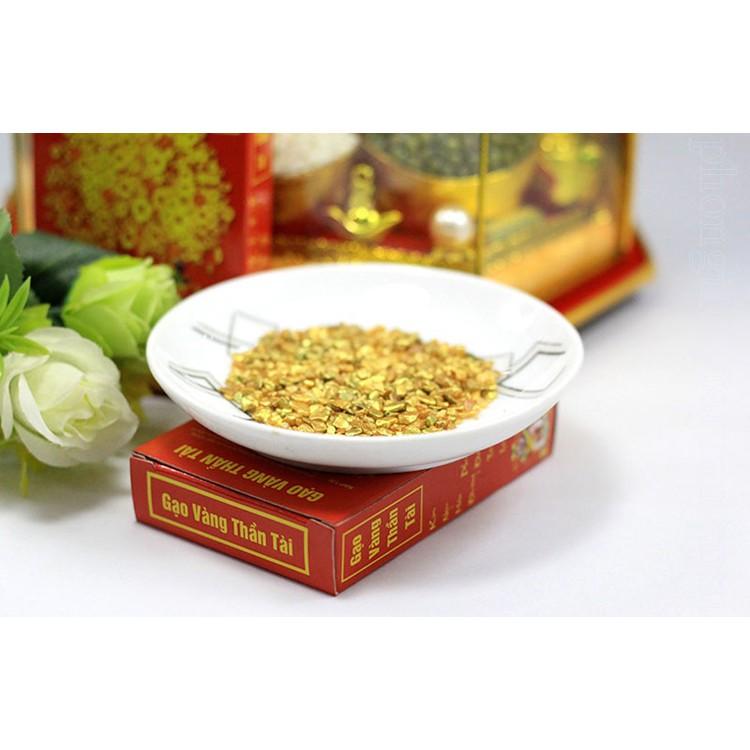 GẠO VÀNG THẦN TÀI- CHIÊU TÀI NẠP PHÚC MUA MAY