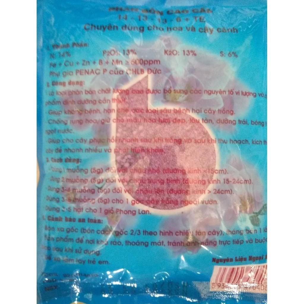 Phân chuyên dùng cho hoa và cây cảnh 14-13-13-6+TE và Penac P của CHLB Đức - gói 200 gram