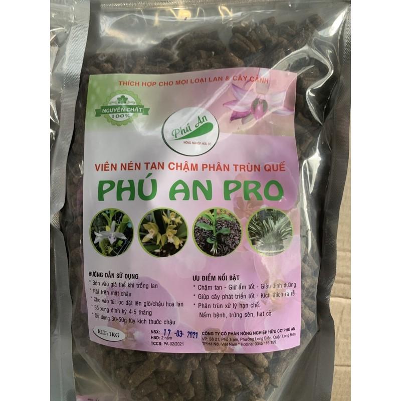 Viên nén tan chậm phân trùn quế Phú An pro