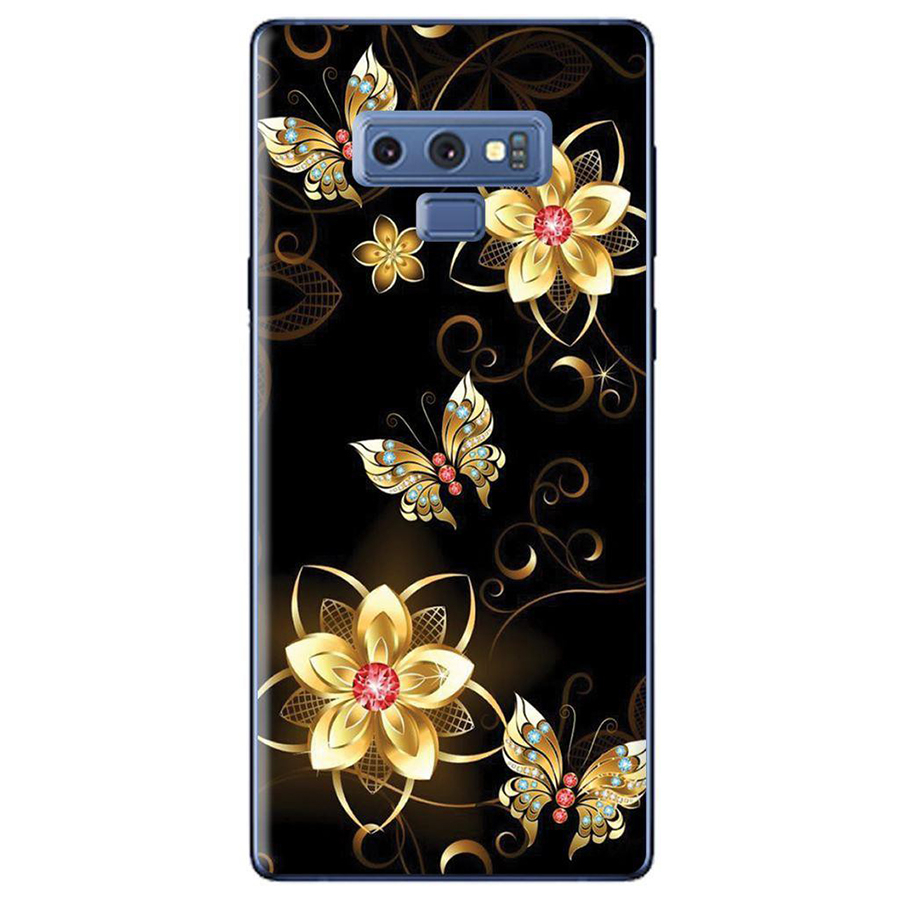 Ốp Lưng Dành Cho Samsung Galaxy Note 9 - Bướm Hoa Vàng