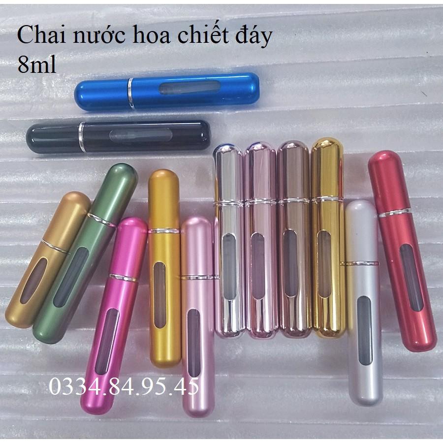 Chai chiết nước hoa tự động 8ML chiết đáy (Ống chiết nước hoa trực tiếp / Vỏ lọ chiết nước hoa)