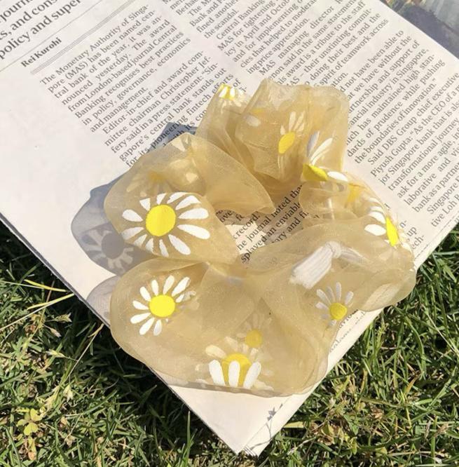Dây cột tóc scrunchies dễ thương