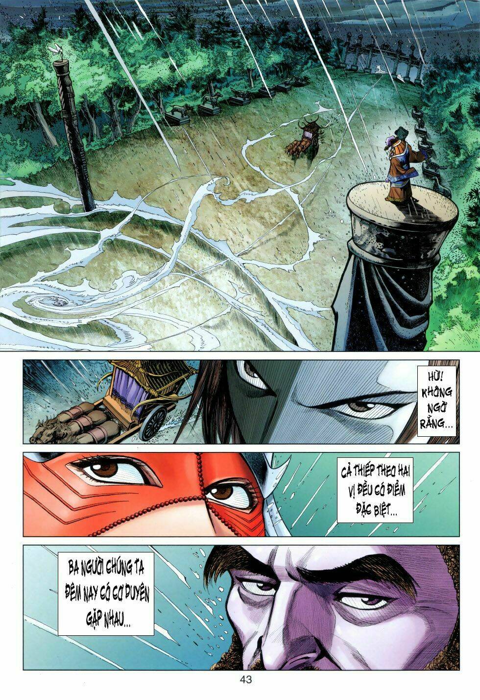 thiên tử truyền kỳ 7 - tam quốc kiêu hoàng chapter 1 40