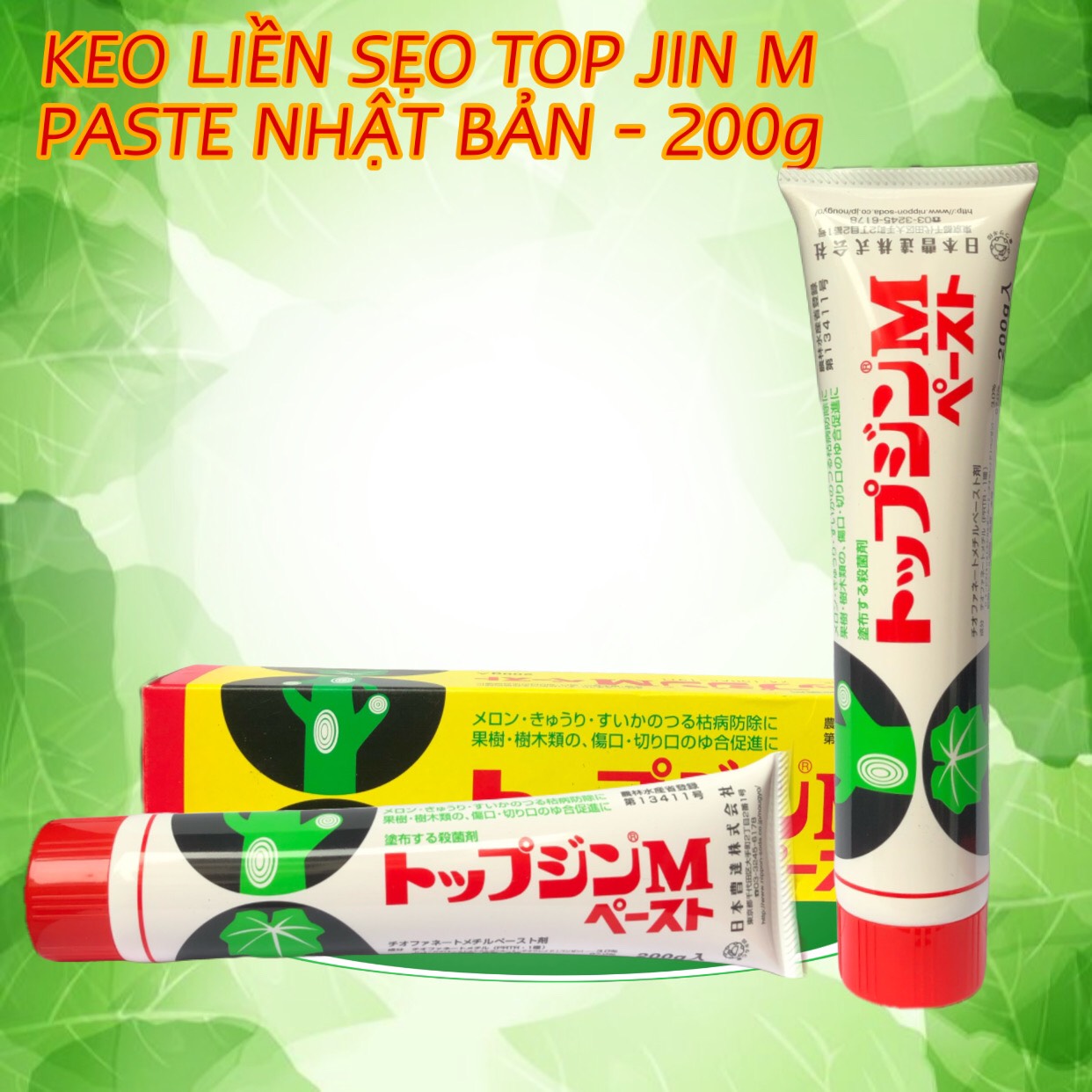 KEO LIỀN SẸO CHO CÂY KIỂNG TOP JIN M PASTE NHẬT BẢN - 200g
