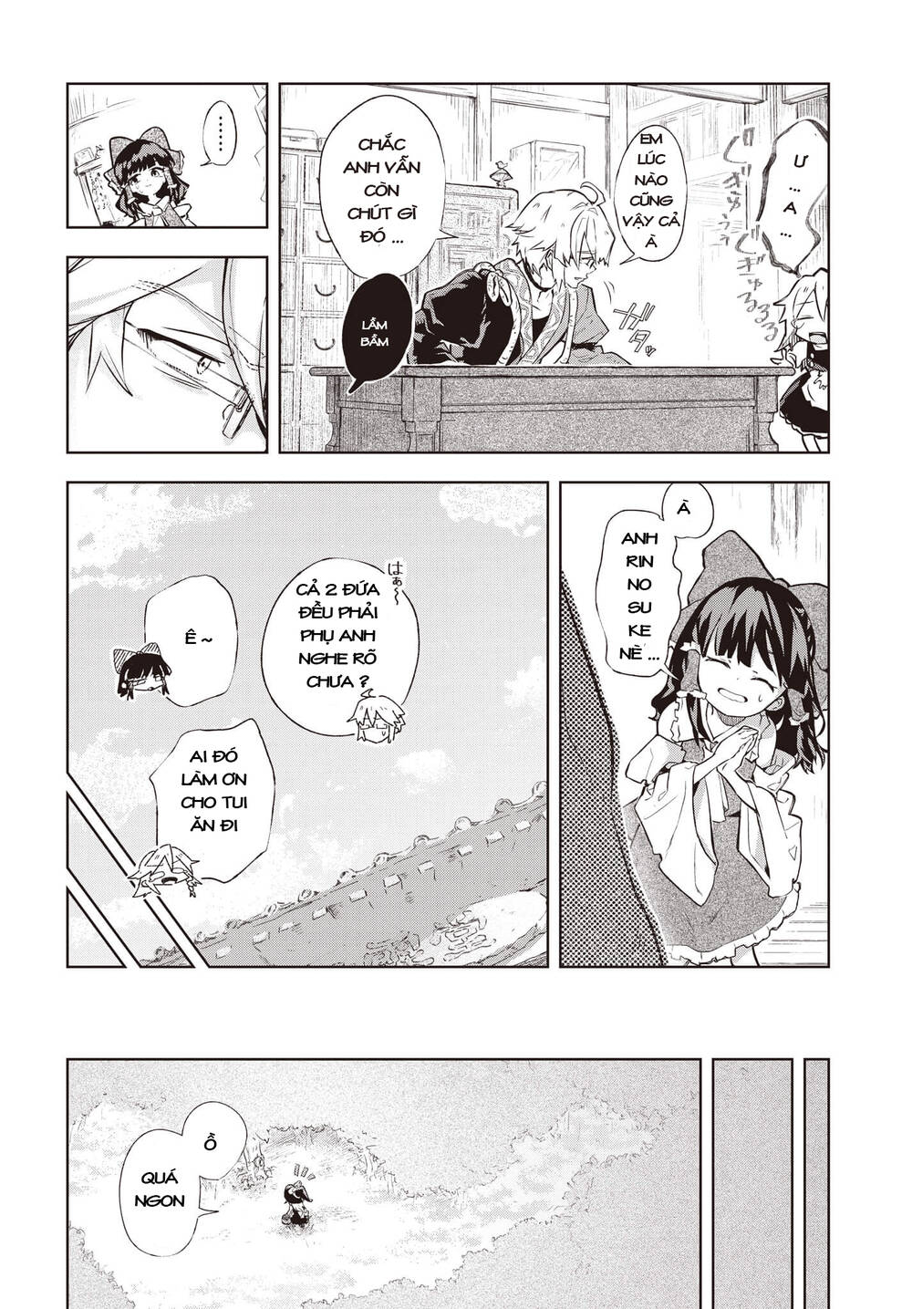 harapeko - bữa tối phước lành của một marisa sắp chết đói chapter 1 5