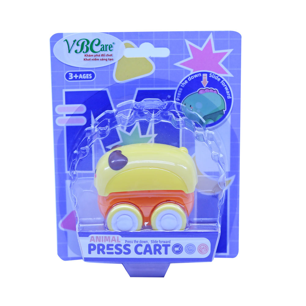 Đồ chơi xe thú mini chạy trớn cho bé VBC-G0086 - GIAO MÀU NGẪU NHIÊN