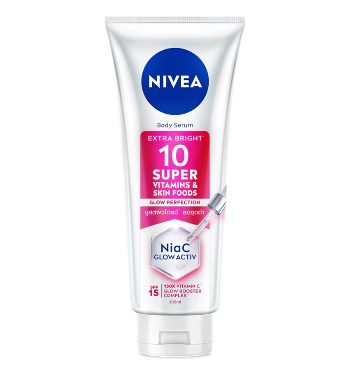 Nivea Vitamin Body Serum Extra Bright Super 10 - 300ML 93842