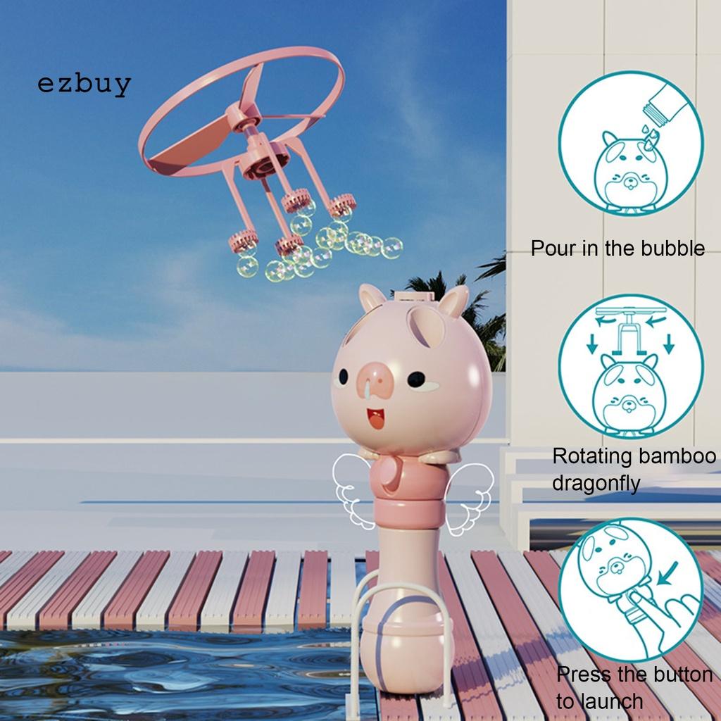 Eb ezbuy Gậy Thổi Bong Bóng Một Nút Bằng Tre Chống Nước Cho Hoạt Động Ngoài Trời