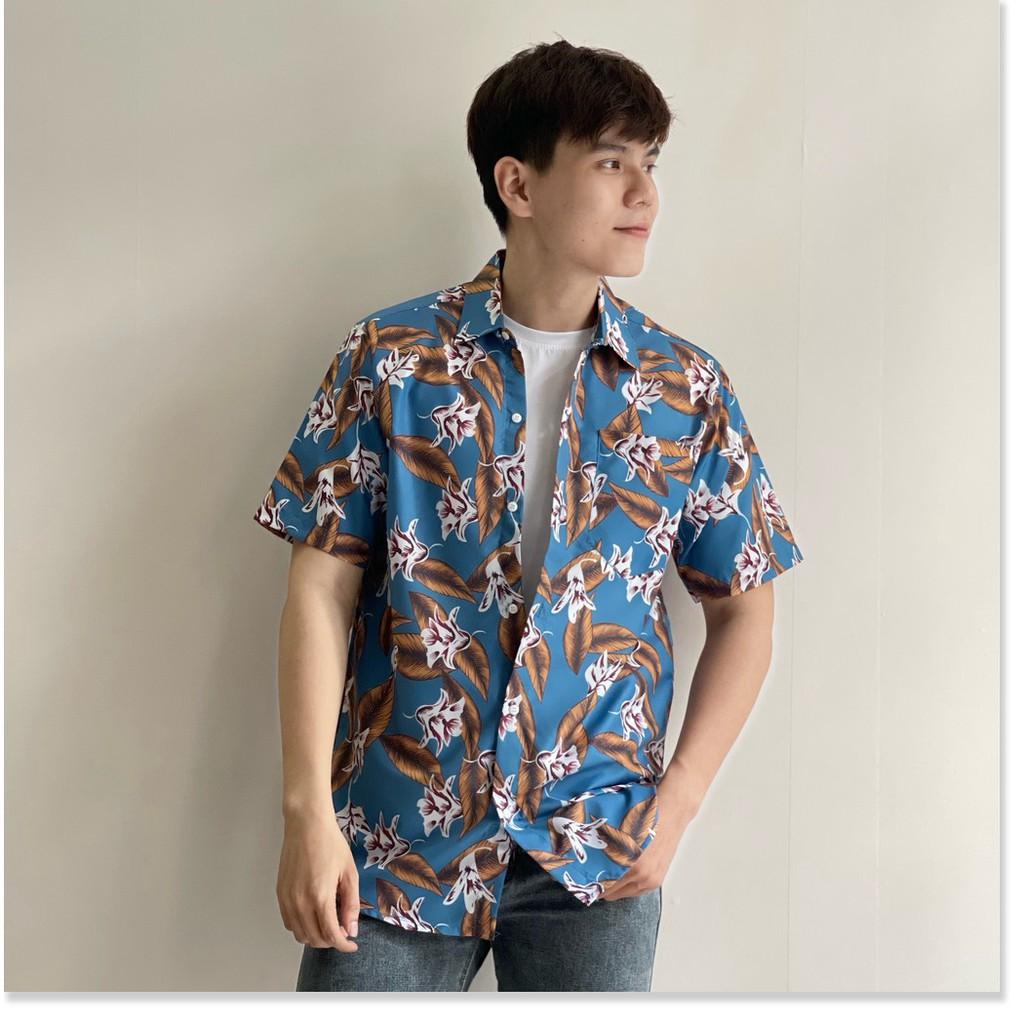ÁO SƠ MI FORM RỘNG DÀNH CHO NAM HOẠ TIẾT ĐỘC LẠ, PHONG CÁCH MỚI / CÓ ĐẦY ĐỦ SIZE LANA FASHION
