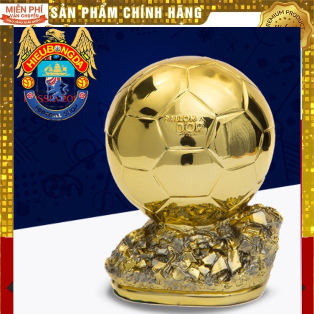 Cúp vàng World Cup + Bóng đá WorldCup 2022 Qatar số 5 AL RIHLA combo Trái bóng đá WC quả banh C1 Ngoại Hạng Anh size 5