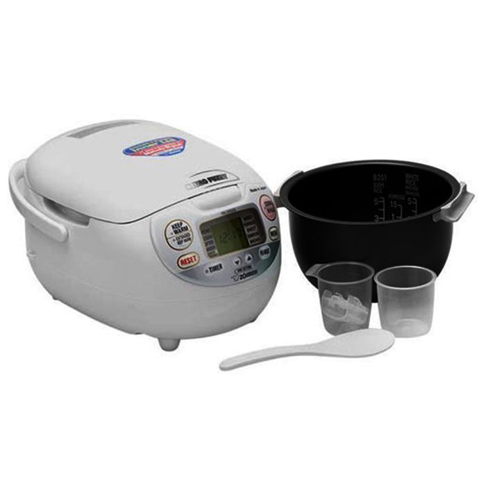 Nồi Cơm Điện Tử Zojirushi - ZONC-NS-ZAQ10-WZ (1.0 Lít) - Hàng chính hãng