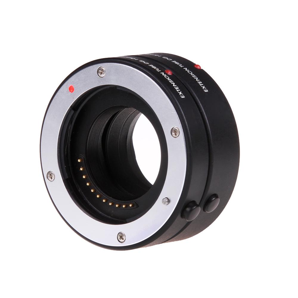 Ống kính Macro AF Auto Focus Extension Mở rộng DG Ống 10mm 16mm Bộ Vòng kim loại Giá đỡ cho M4 / 3 Mount Olympus E-P1 E-P2 E-PL1 E-PL2