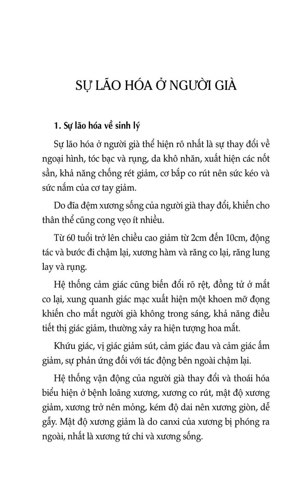 Ăn Sạch Sống Khỏe - Người Già