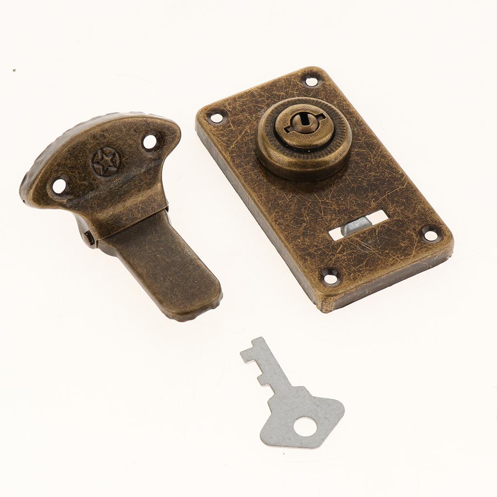 Cabinet Door Buckle Lock Latch Bolt Clip Lock Catcher Buckle Lockset Latch