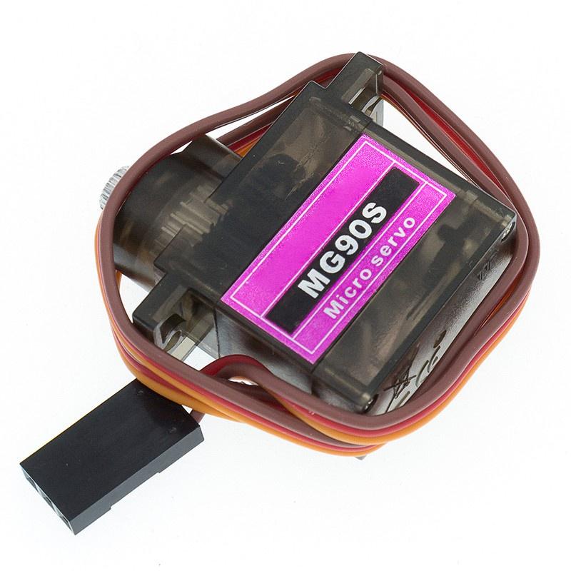 Động Cơ RC Servo MG90S 360° - Nhông Full Kim Loại # linh kiện điện tử