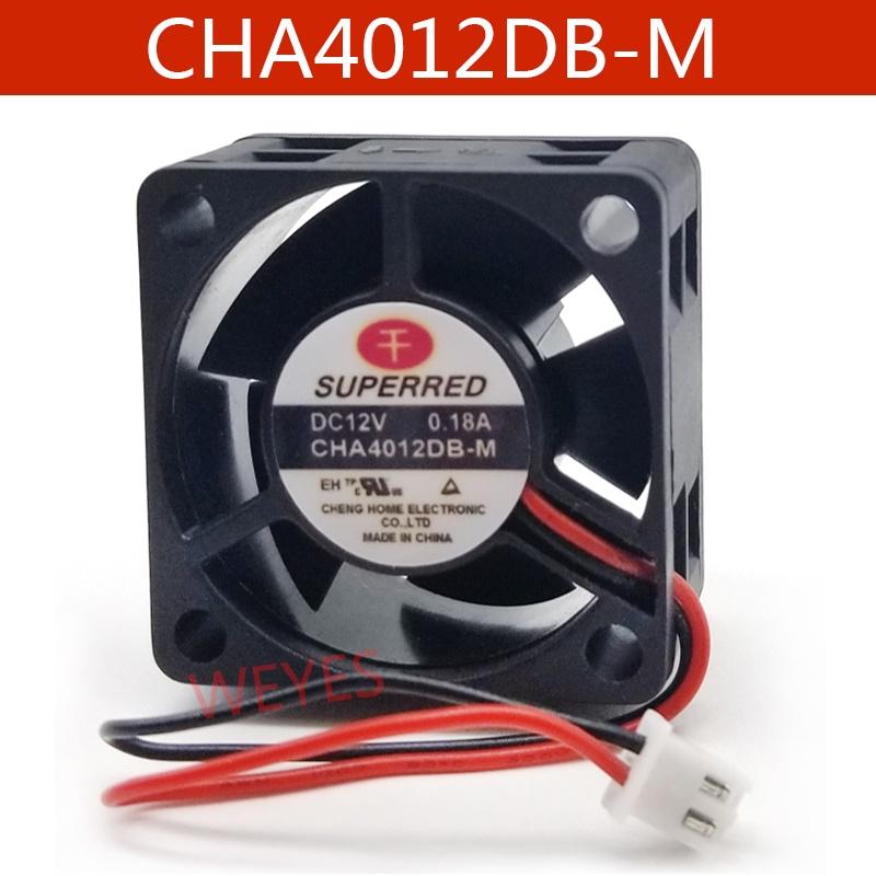 Quạt tản nhiệt cho máy tính CHA4012DB-M DC 12V 0.18A 40x40x20mm