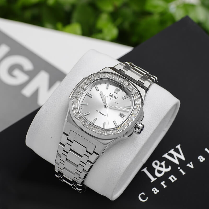 Đồng hồ nam chính hãng IW CARNIVAL IW750G-4 Kính sapphire ,chống xước,Chống nước ,Bảo hành 24 tháng,Máy cơ