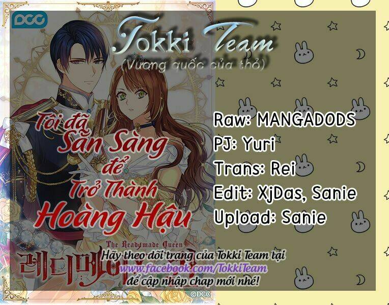 tôi đã sẵn sàng để trở thành hoàng hậu chapter 1 1